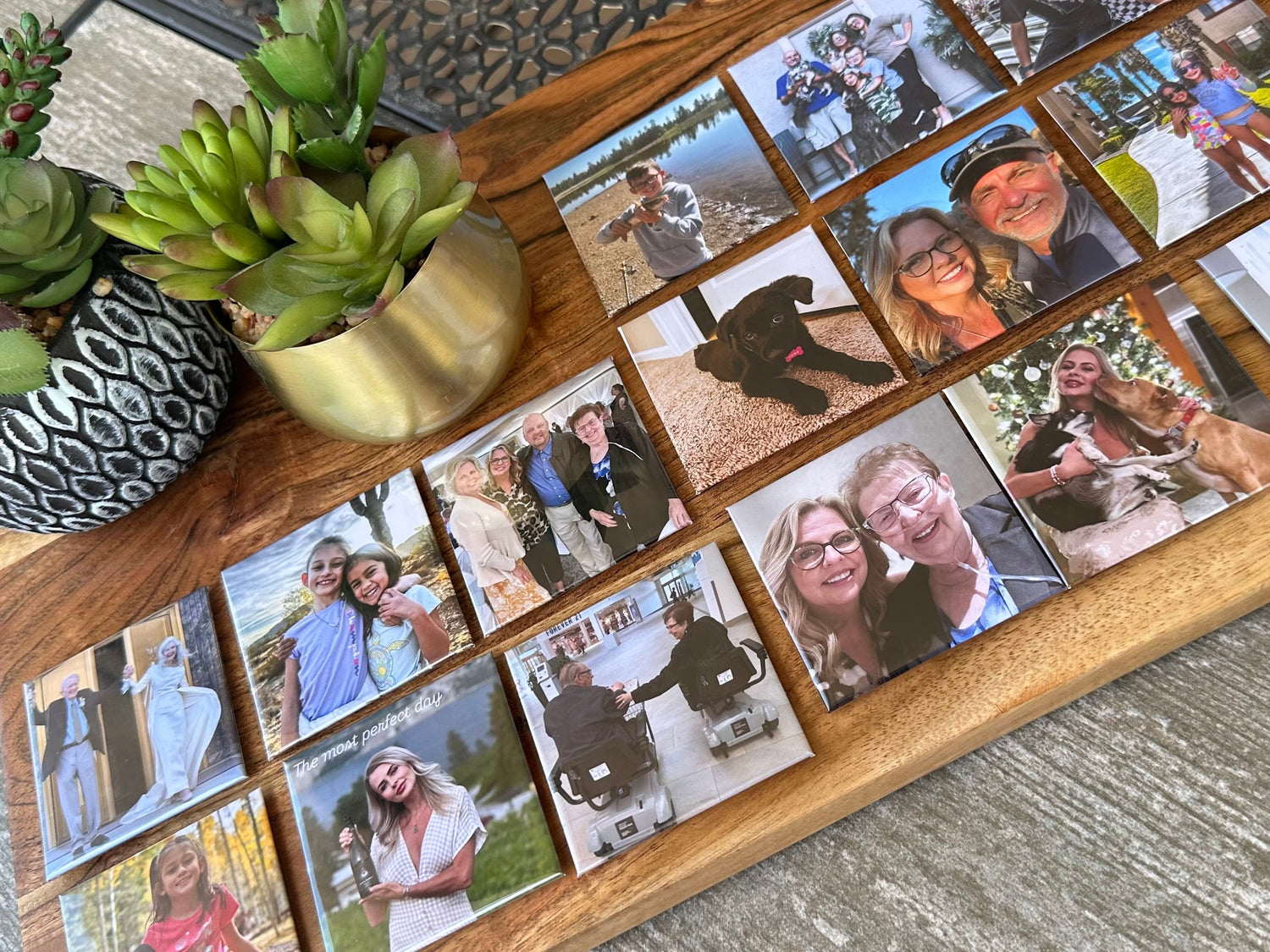 Photo Tile Magnets