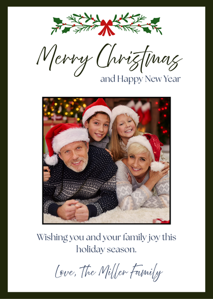 Christmas Card Magnets