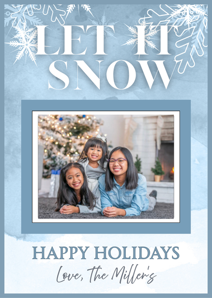 Christmas Card Magnets