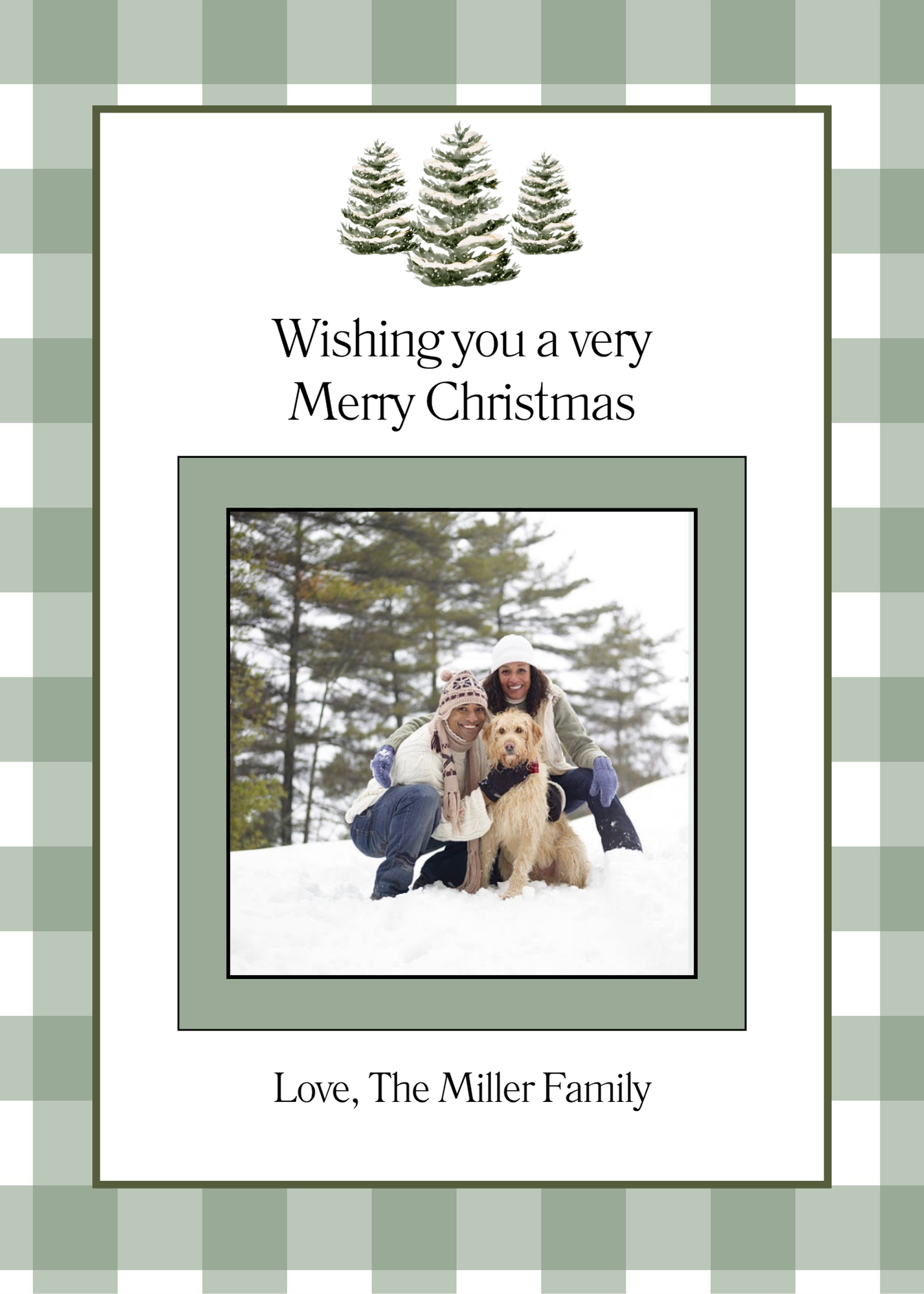 Christmas Card Magnets