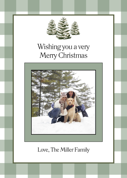 Christmas Card Magnets