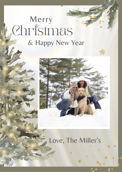 Christmas Card Magnets