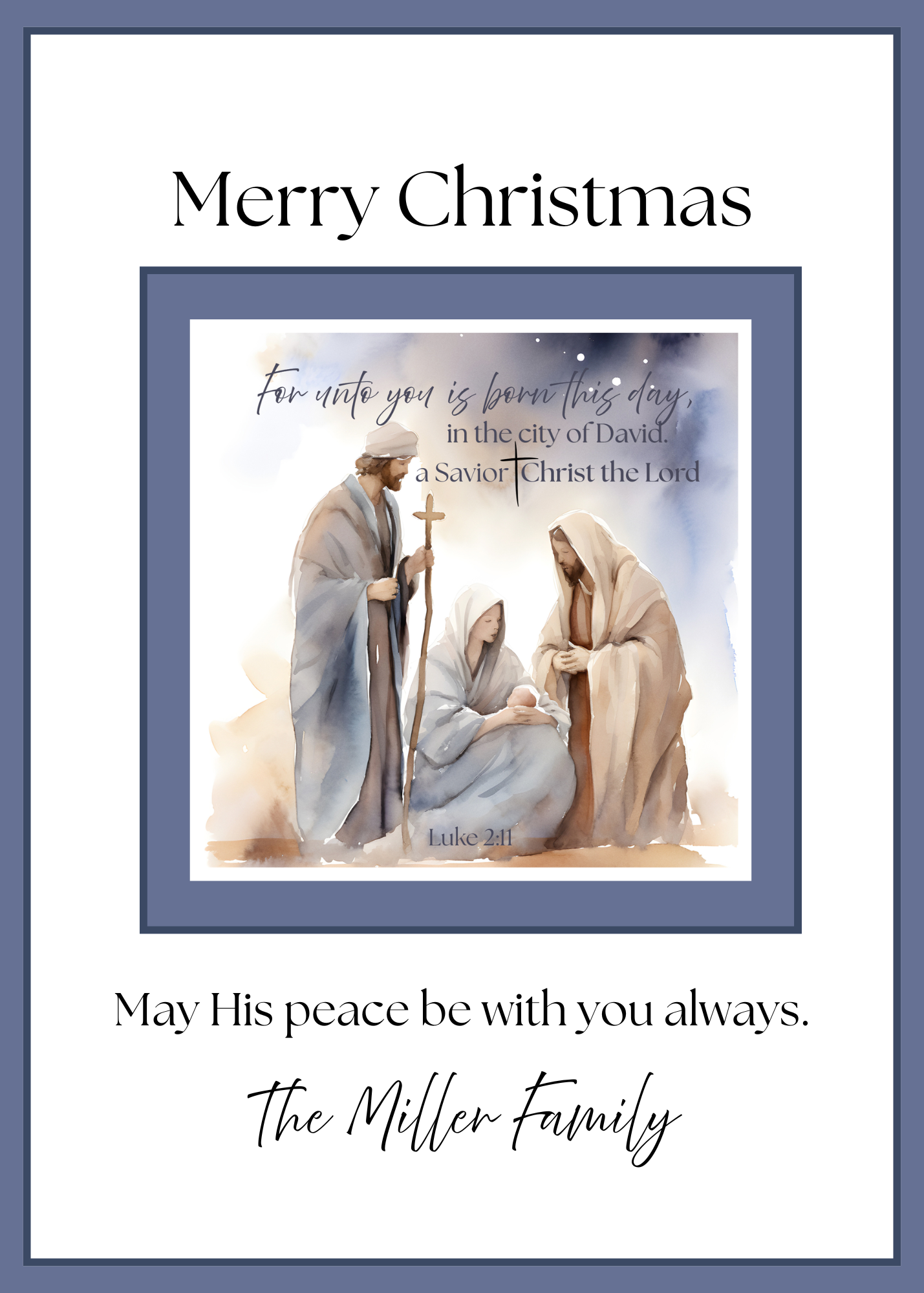 Nativity Set 3 Magnets