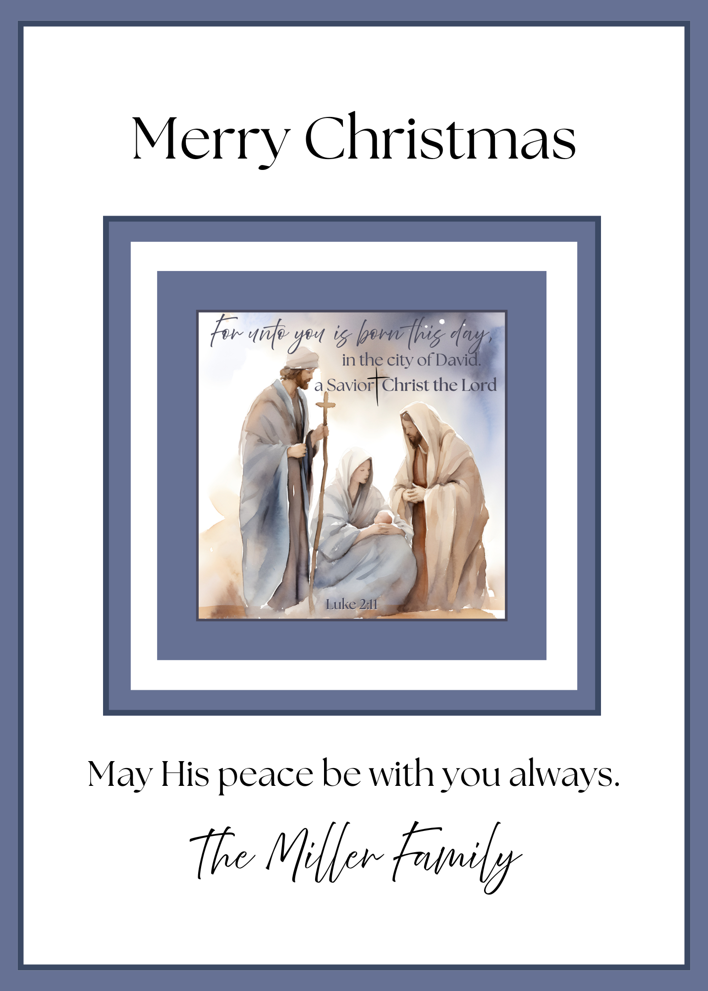 Nativity Set 3 Magnets