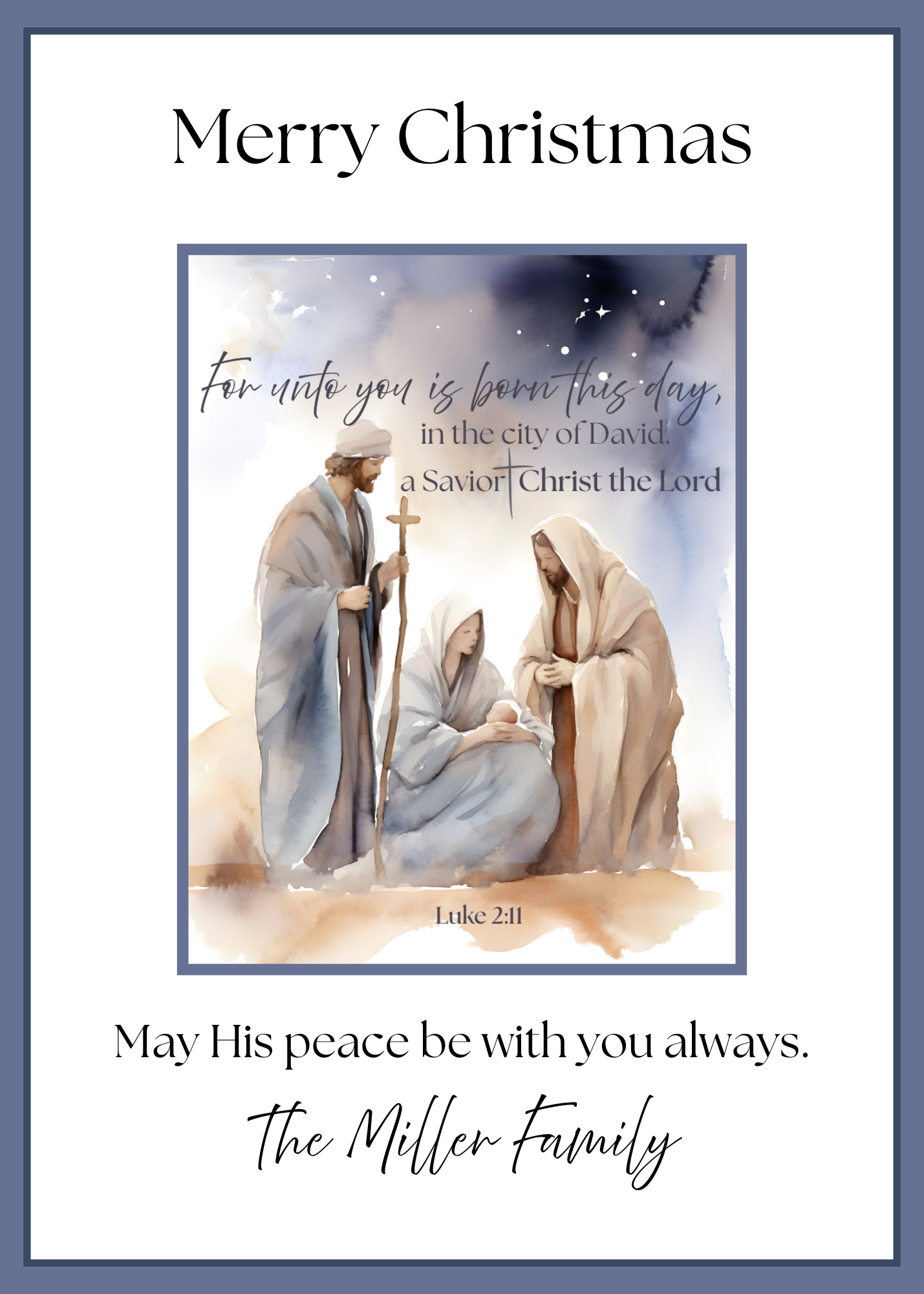 Nativity Set 3 Magnets