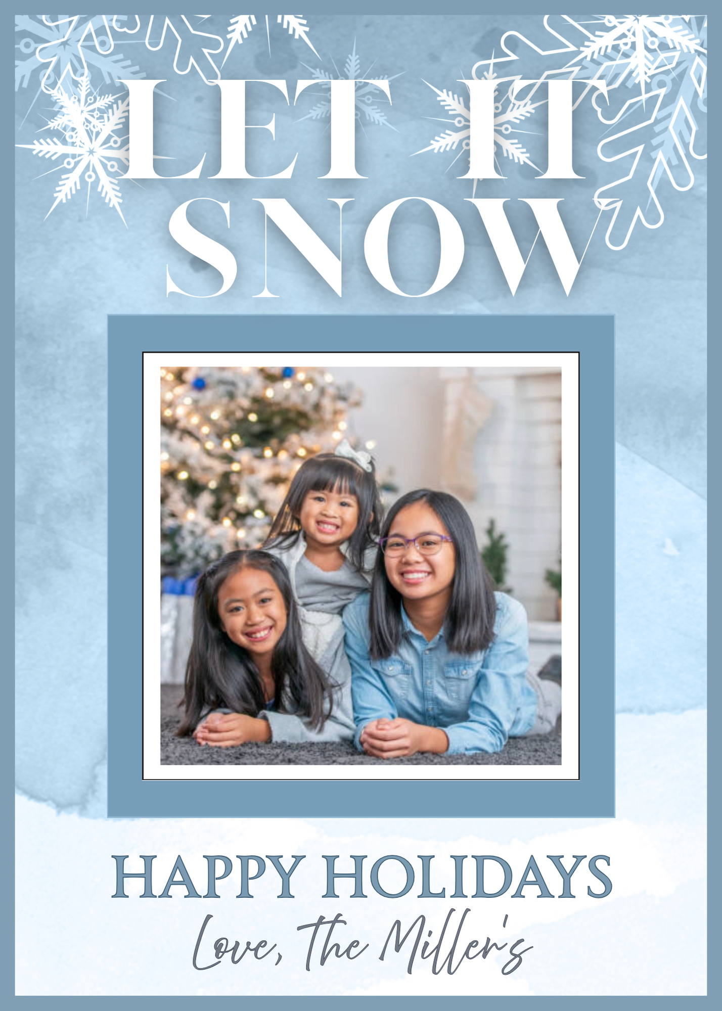 Christmas Card Magnets