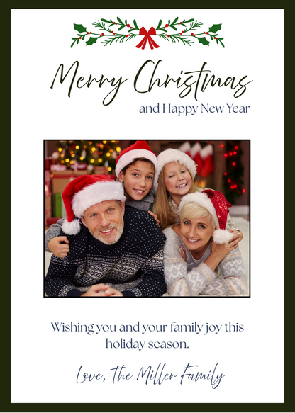 Christmas Card Magnets