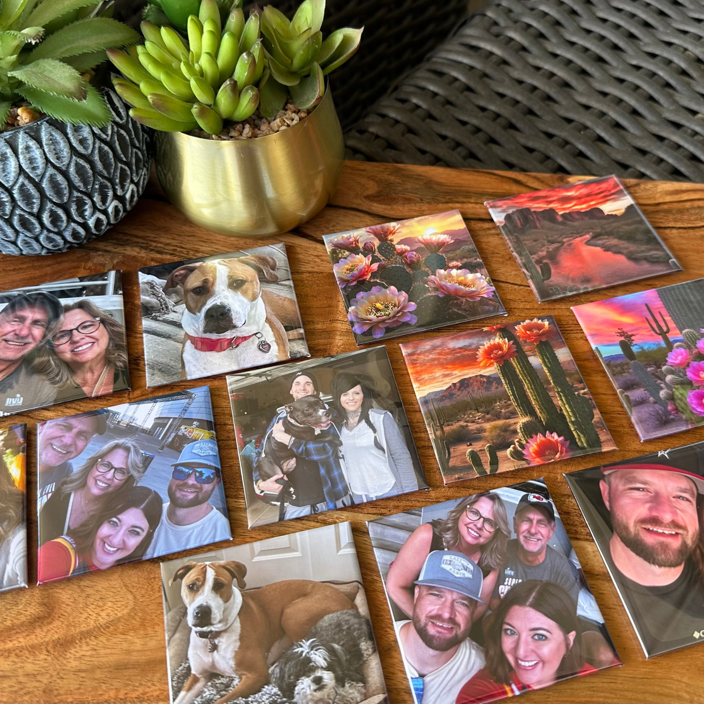 Photo Tile Magnets