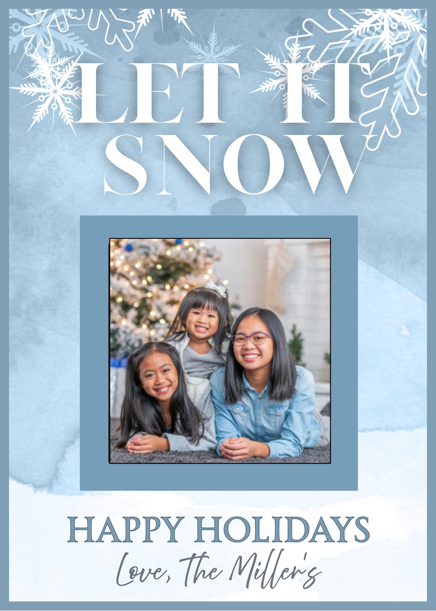 Christmas Card Magnets