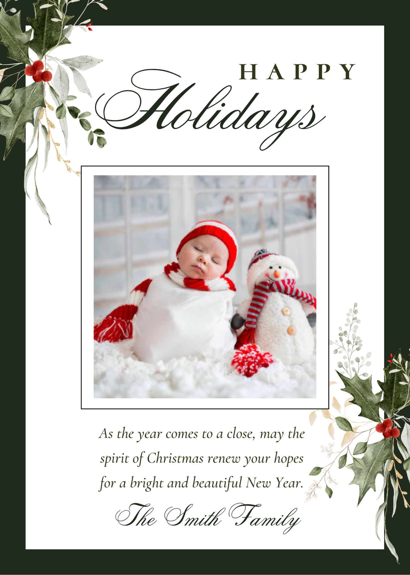 Christmas Card Magnets