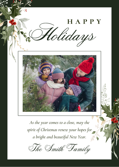 Christmas Card Magnets