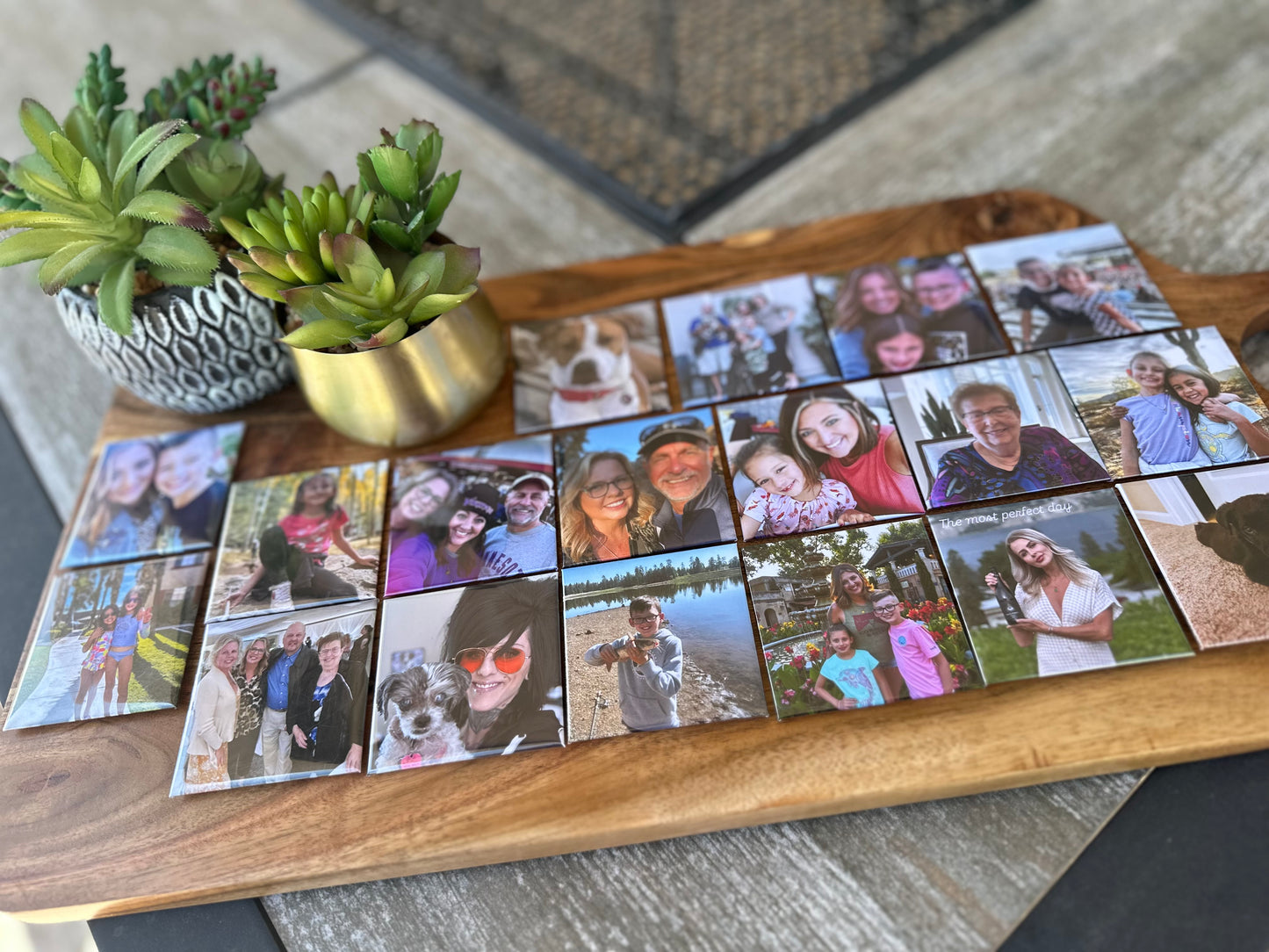 Photo Tile Magnets