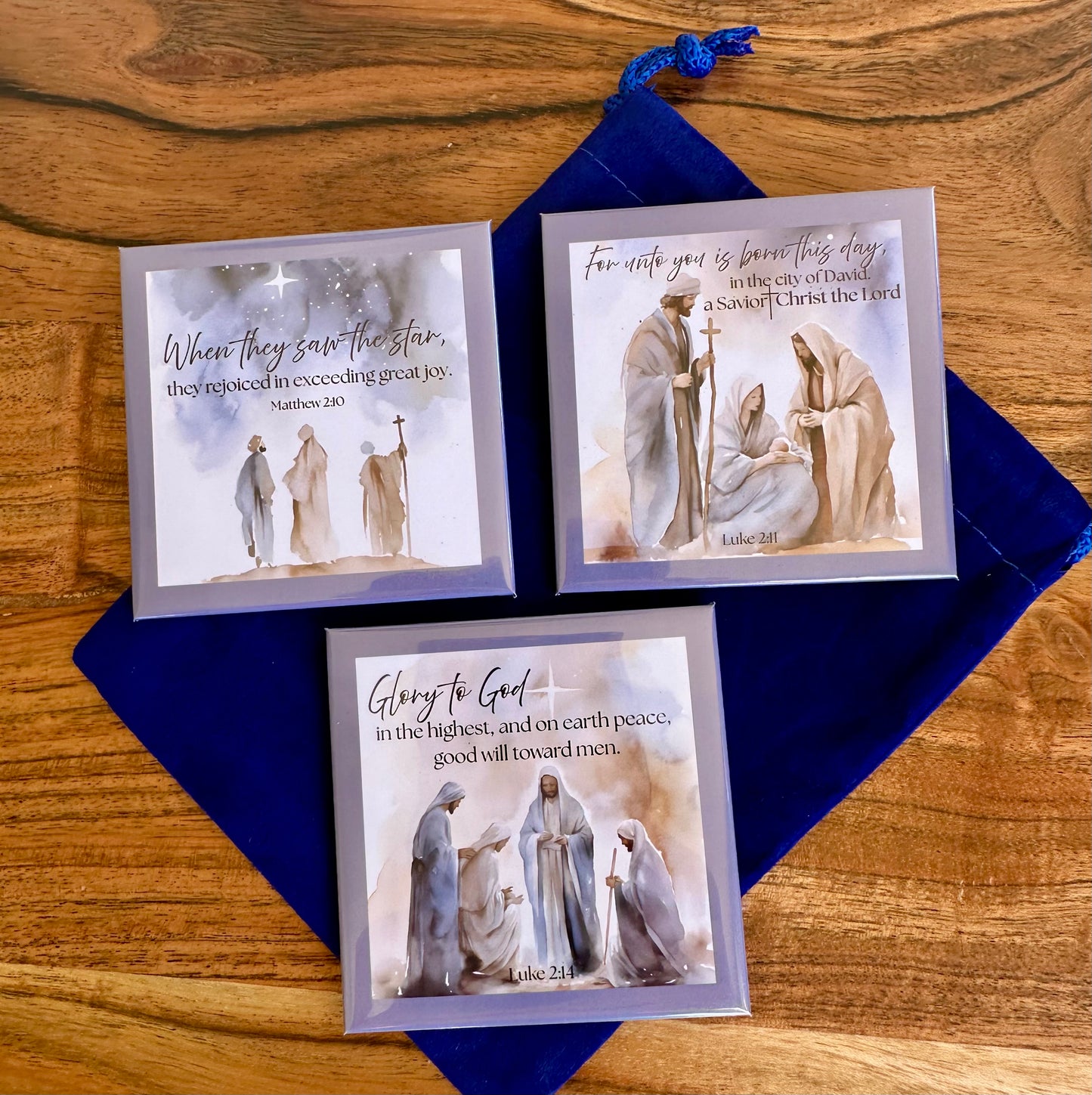 Nativity Set 3 Magnets